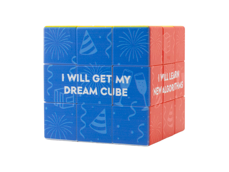 Cubicle New Year's Resolution Cube 3x3