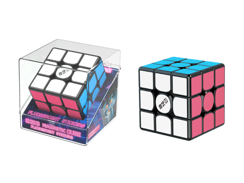 QiYi Magnetic 3x3 (Glow in the Dark Stickers) – TheCubicle