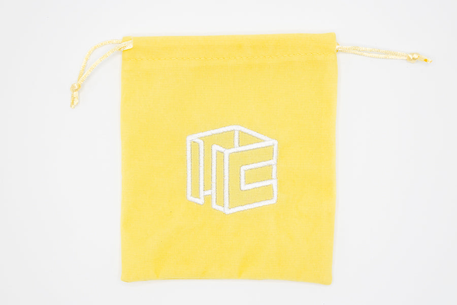 Cubicle Embroidered Bag - Spring Edition (Size 7) - Yellow