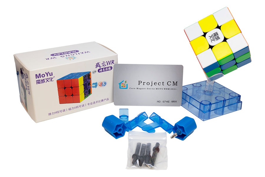 CH MoYu WeiLong WR M MagLev 3x3 (Magnetic Core) - Stickerless (Bright)