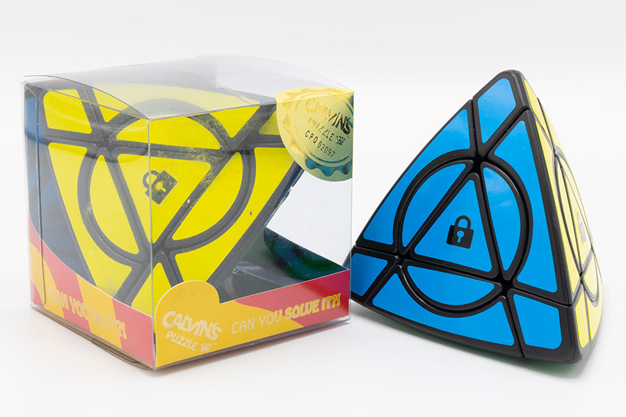 Calvin's Full-Function Crazy Tetrahedron (Center-Locking) - Black