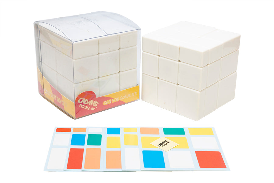 Calvin's Horror Mirror 3x3x3 Cube - White