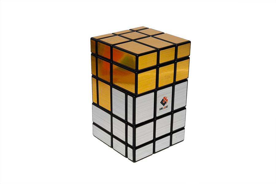 CubeTwist Siamese Mirror Cube II - Black (Silver)