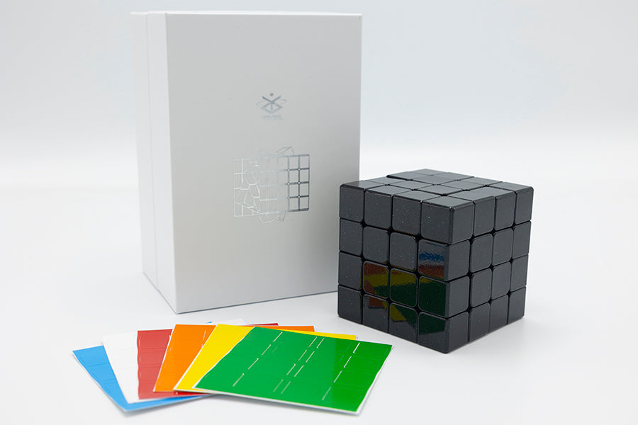 Electroplated Metal Alloy 4x4 - Black