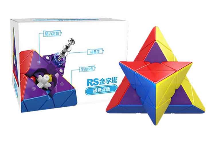 MoYu RS Pyraminx M (MagLev) - Stickerless (Bright)