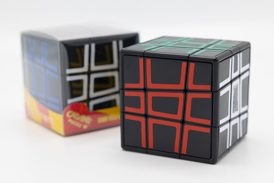 Oskar Sloppy 3x3x3 (Hollow Stickers) - Black