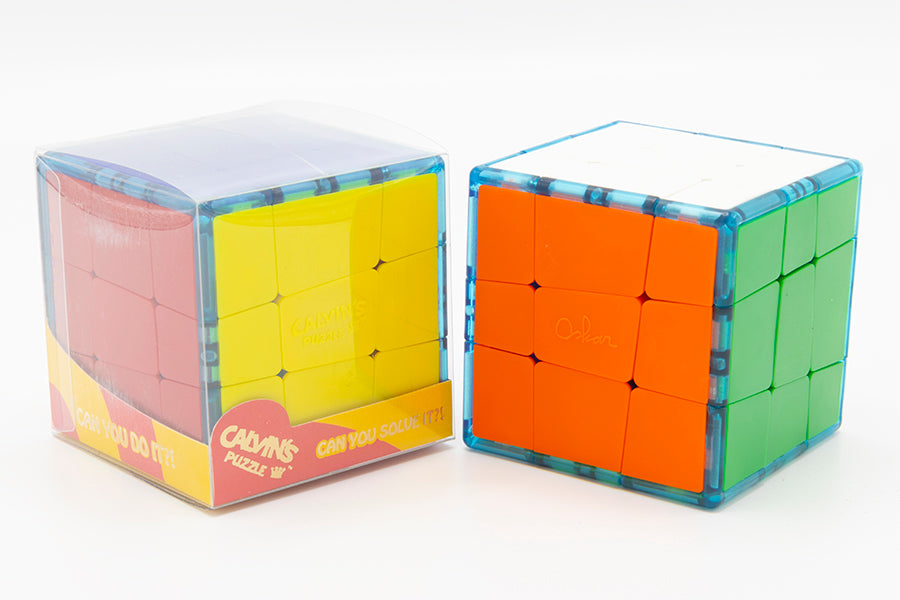 Oskar Sloppy 3x3x3 - Transparent Blue