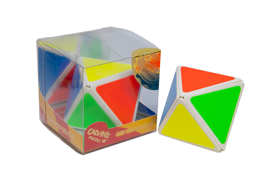 Calvin's Pyraminx Diamond 2x2 - White