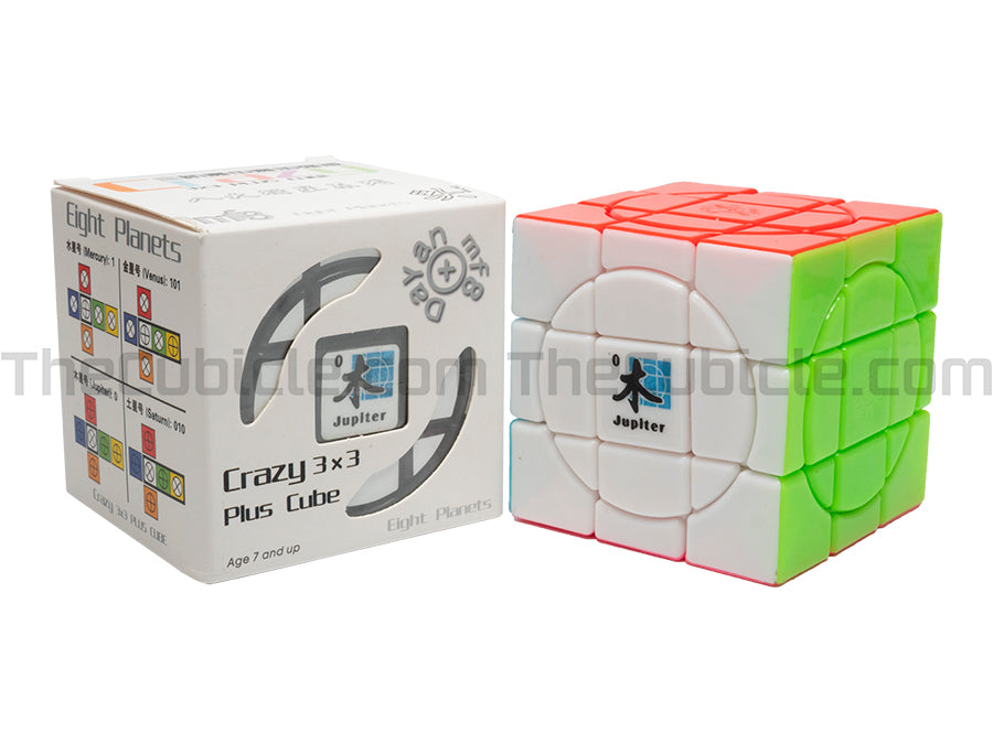 DaYan + mf8 Crazy 3x3 Plus - Jupiter - Stickerless (Bright)