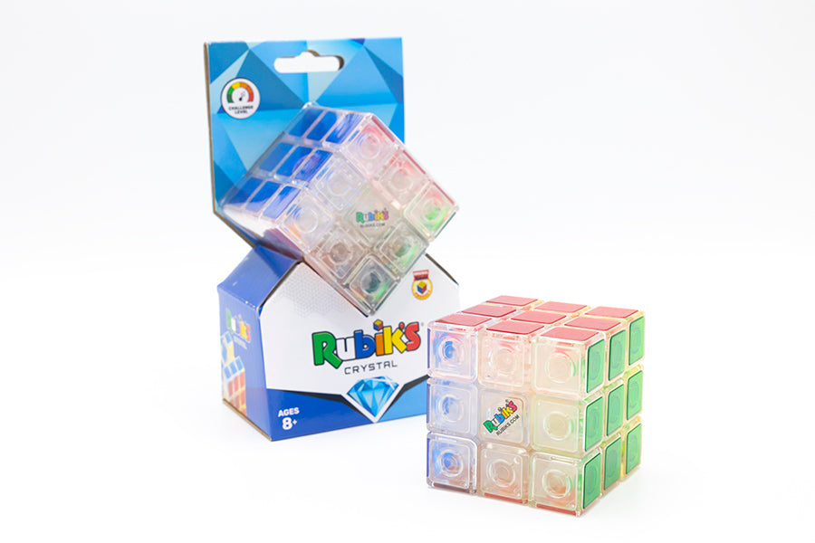 Rubik's Crystal Cube 3x3 - Transparent