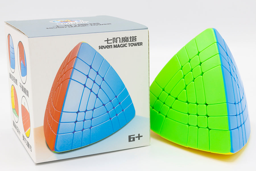 ShengShou 7-Layer Pyramid Tower - Stickerless (Bright)
