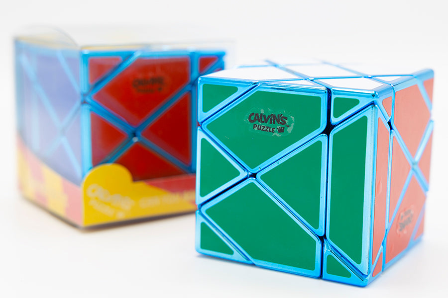 Super Fisher 3x3 Cube - Metallized Blue