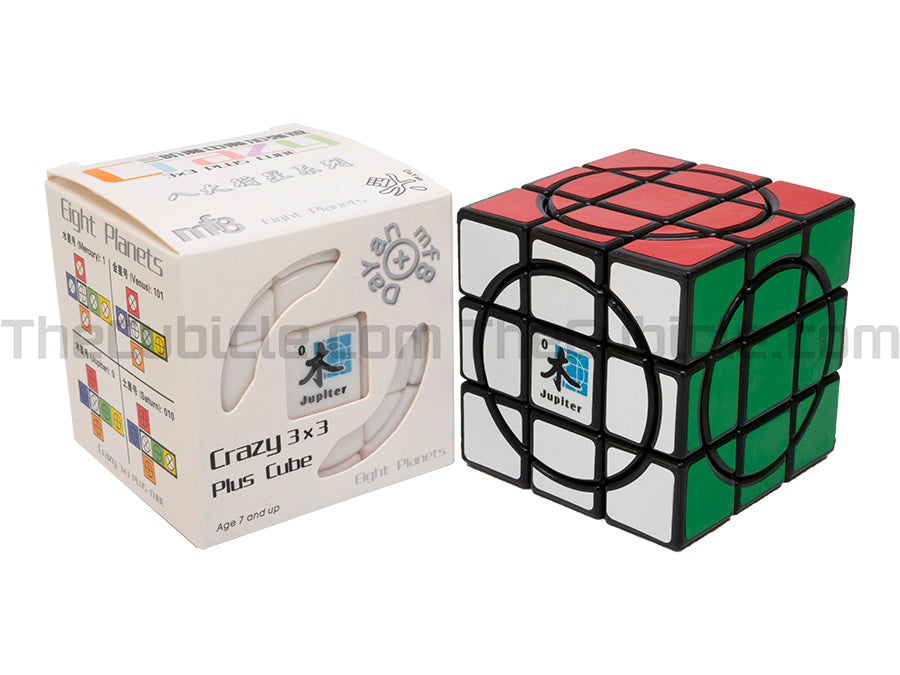 DaYan + mf8 Crazy 3x3 Plus - Jupiter - Black
