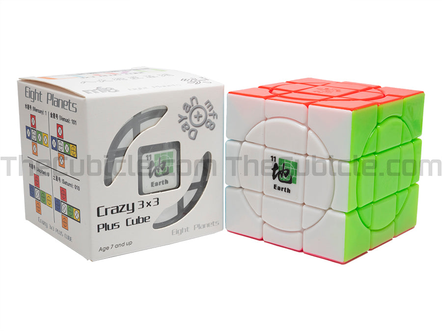 DaYan + mf8 Crazy 3x3 Plus - Earth – TheCubicle