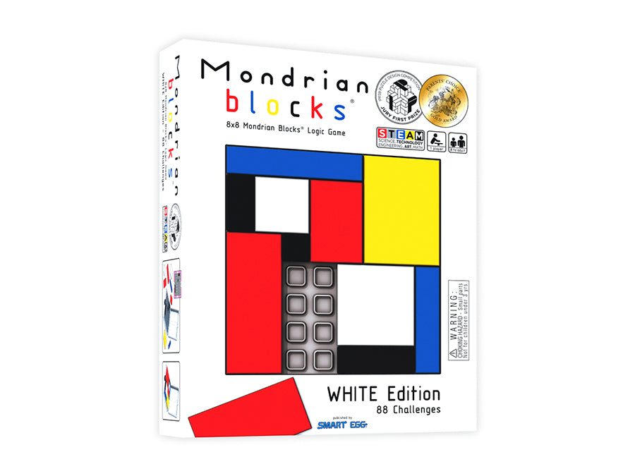 Mondrian Blocks - White
