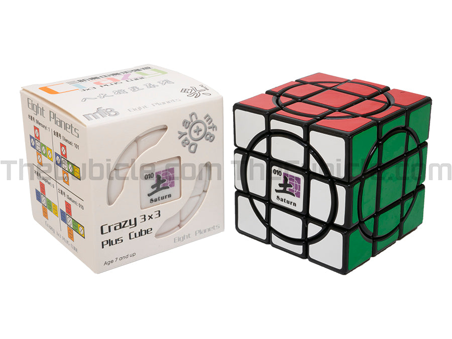 DaYan + mf8 Crazy 3x3 Plus - Saturn - Black