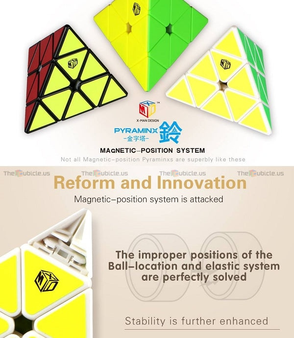 X-Man Bell Magnetic Pyraminx