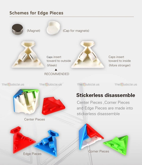 X-Man Bell Magnetic Pyraminx