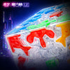 QiYi Speed Gear Cube 3x3 (Tiled, Magnetic + Ball-Core, LE)