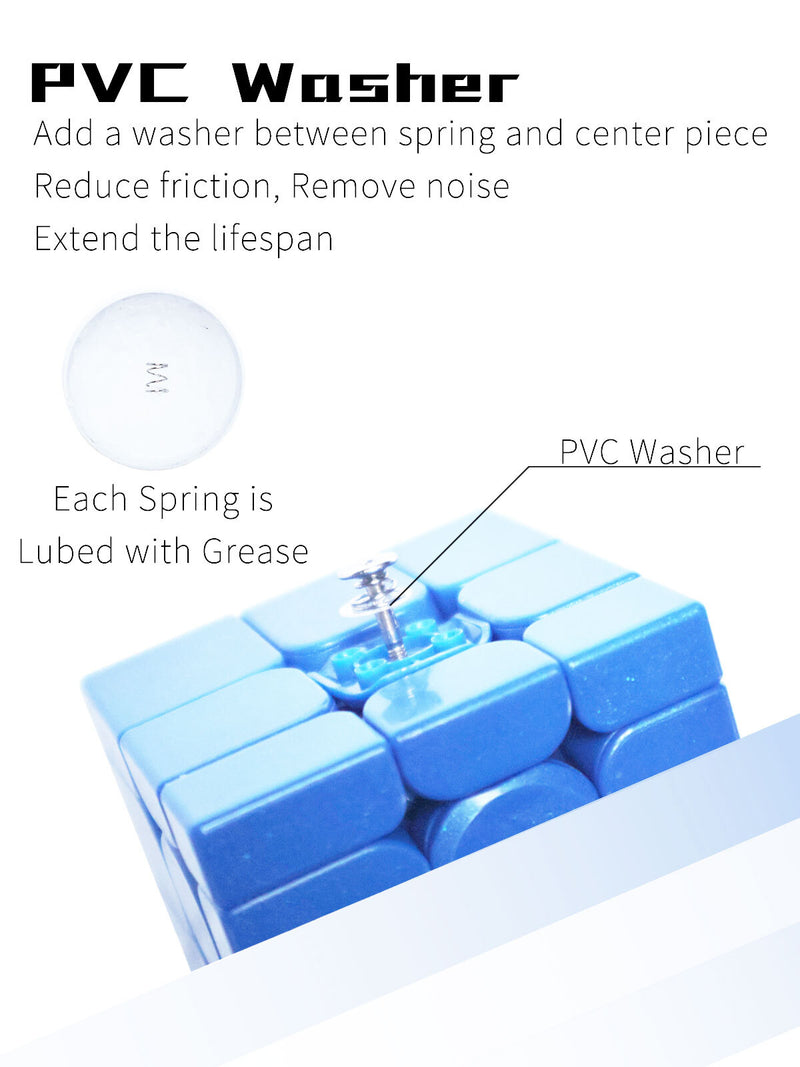 MFJS Mirror Cube 3x3 V2 (20-Magnet Nylon Core Larch Mod)