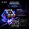 QiYi Speed Gear Cube 3x3 (Tiled, Magnetic + Ball-Core)