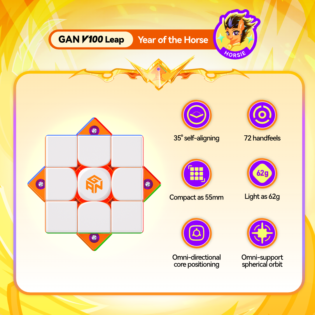 GAN V100 Leap 3x3 (2026 Year of the Horse Edition) [Pre-Order]