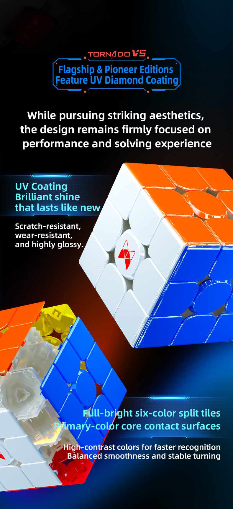 X-Man Tornado V5 3x3 (Pioneer UV) [Pre-Order]