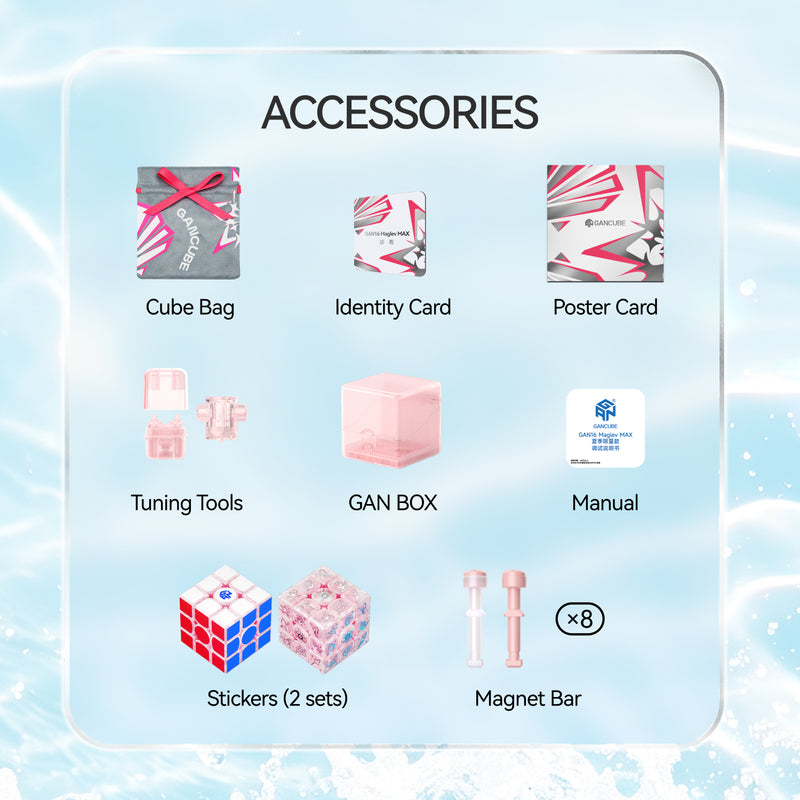 GAN16 MagLev MAX 3x3 AQUALIS (Summer LE) [Pre-Order]