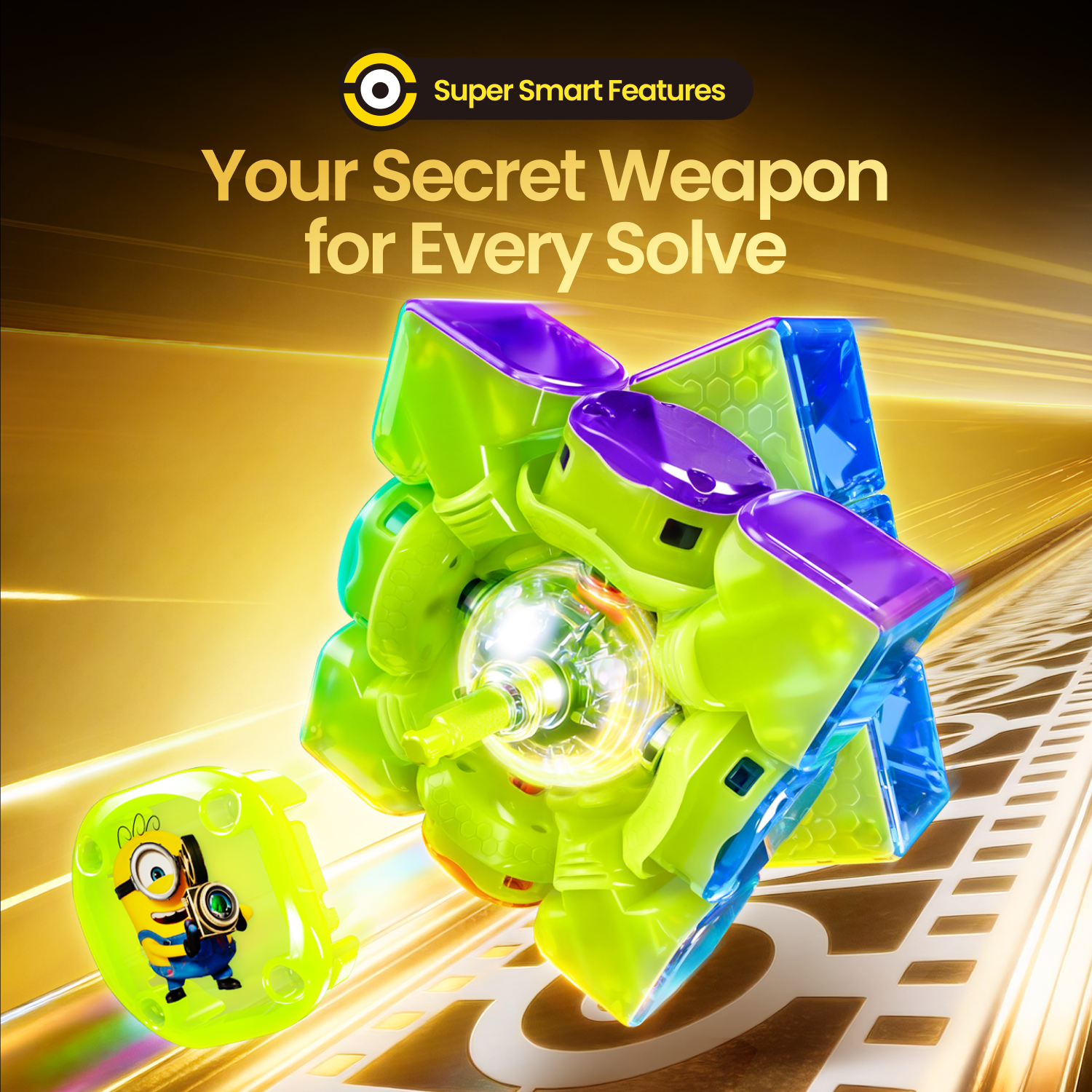 GAN16 ui MagLev MAX UV 3x3 (Minions Edition, Smart Cube)