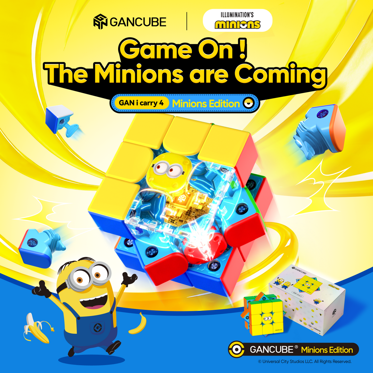 GAN356 i Carry 4 3x3 (Minions Edition) – TheCubicle