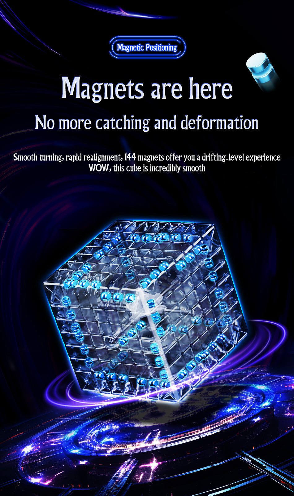 MFJS MeiLong 7x7 V2 M (PiCube Core-Magnetic)