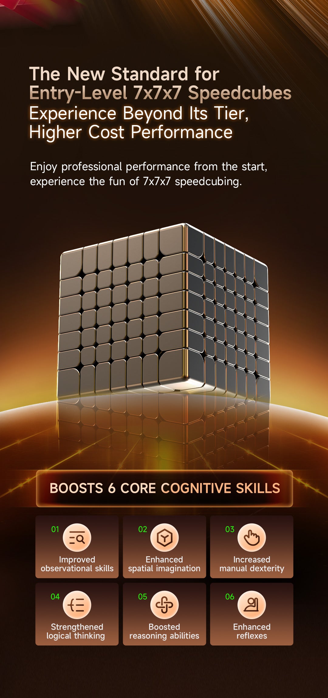 QiYi Warrior 7x7 (Magnetic + UV)