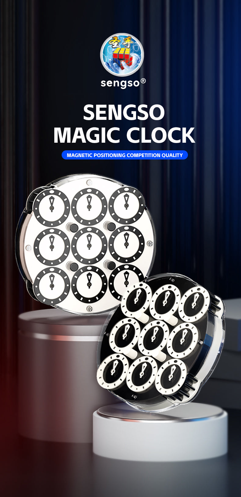 ShengShou Magnetic Clock V2
