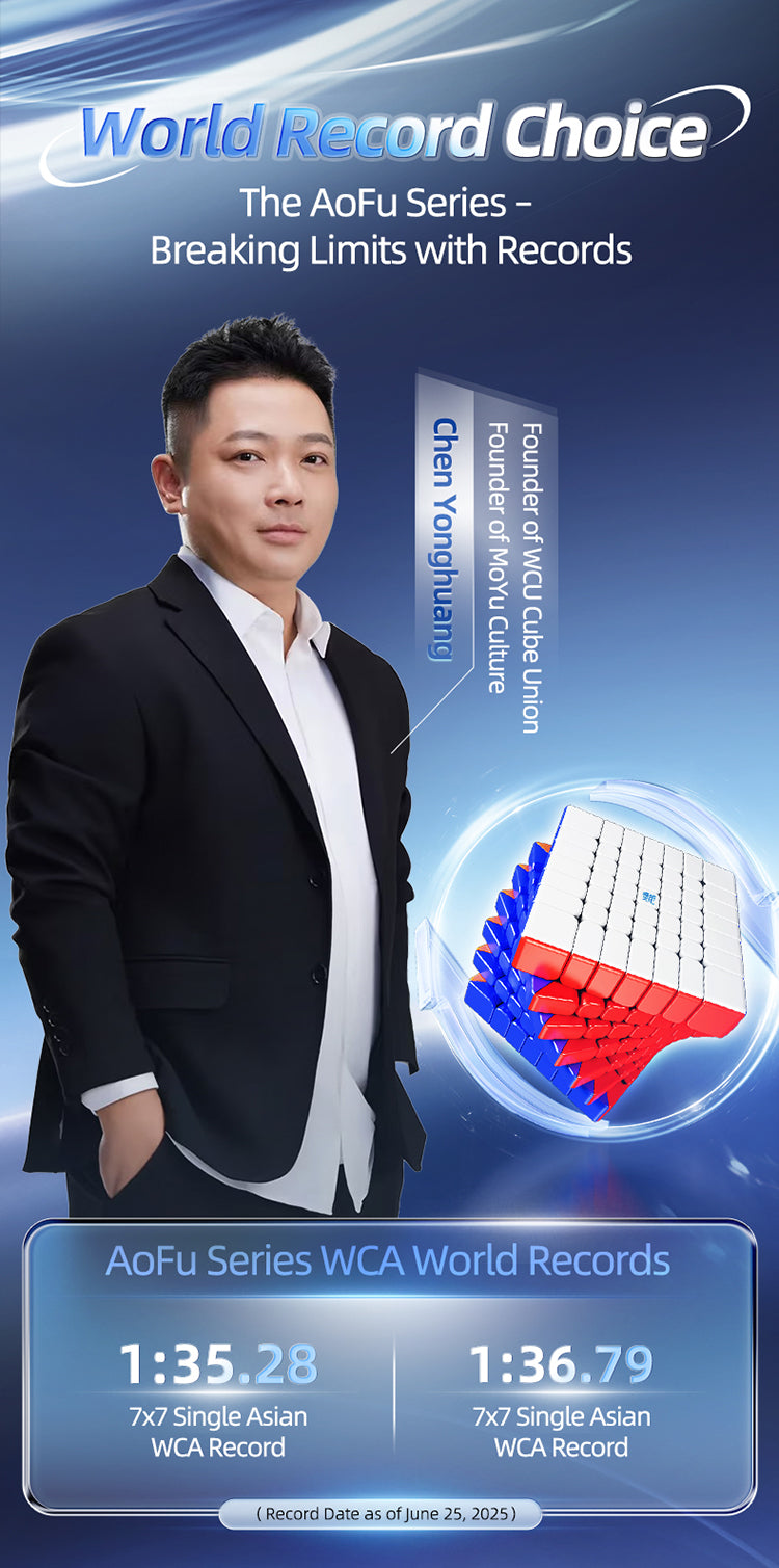 MoYu AoFu V5 7x7 (Magnetic + Triple-Track)