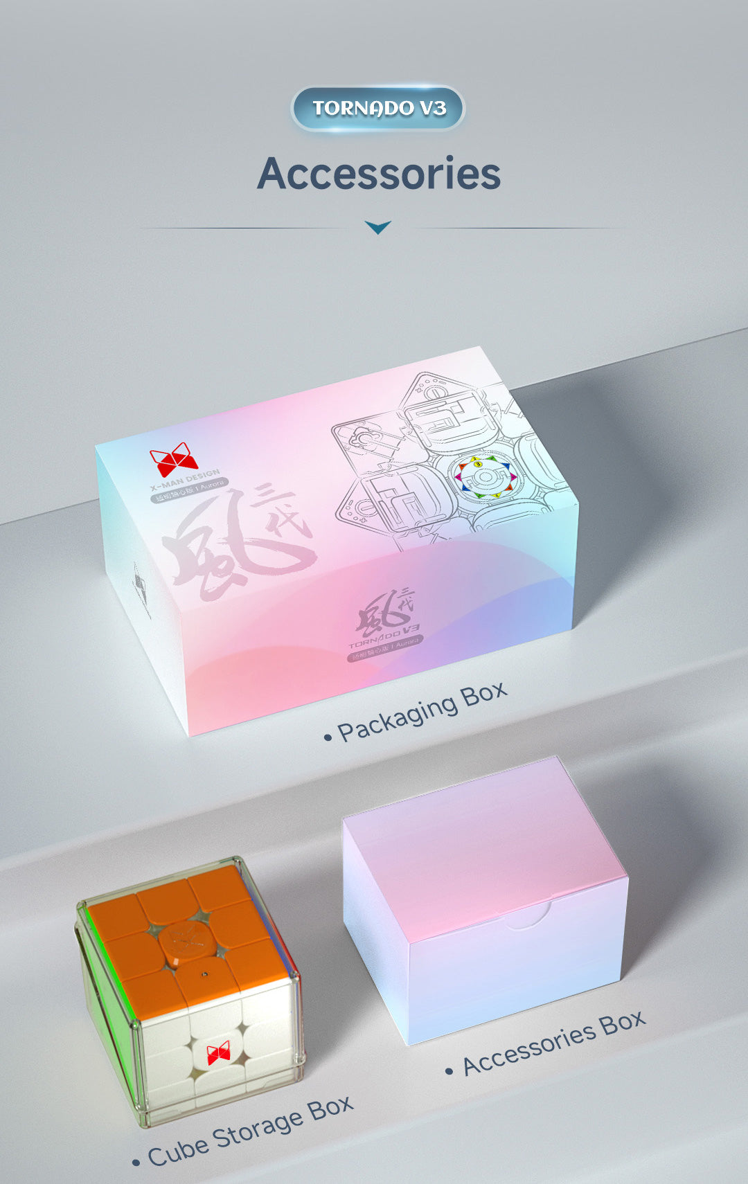 X-Man Tornado V3 M Pioneer 3x3 (Revived Limited Edition)