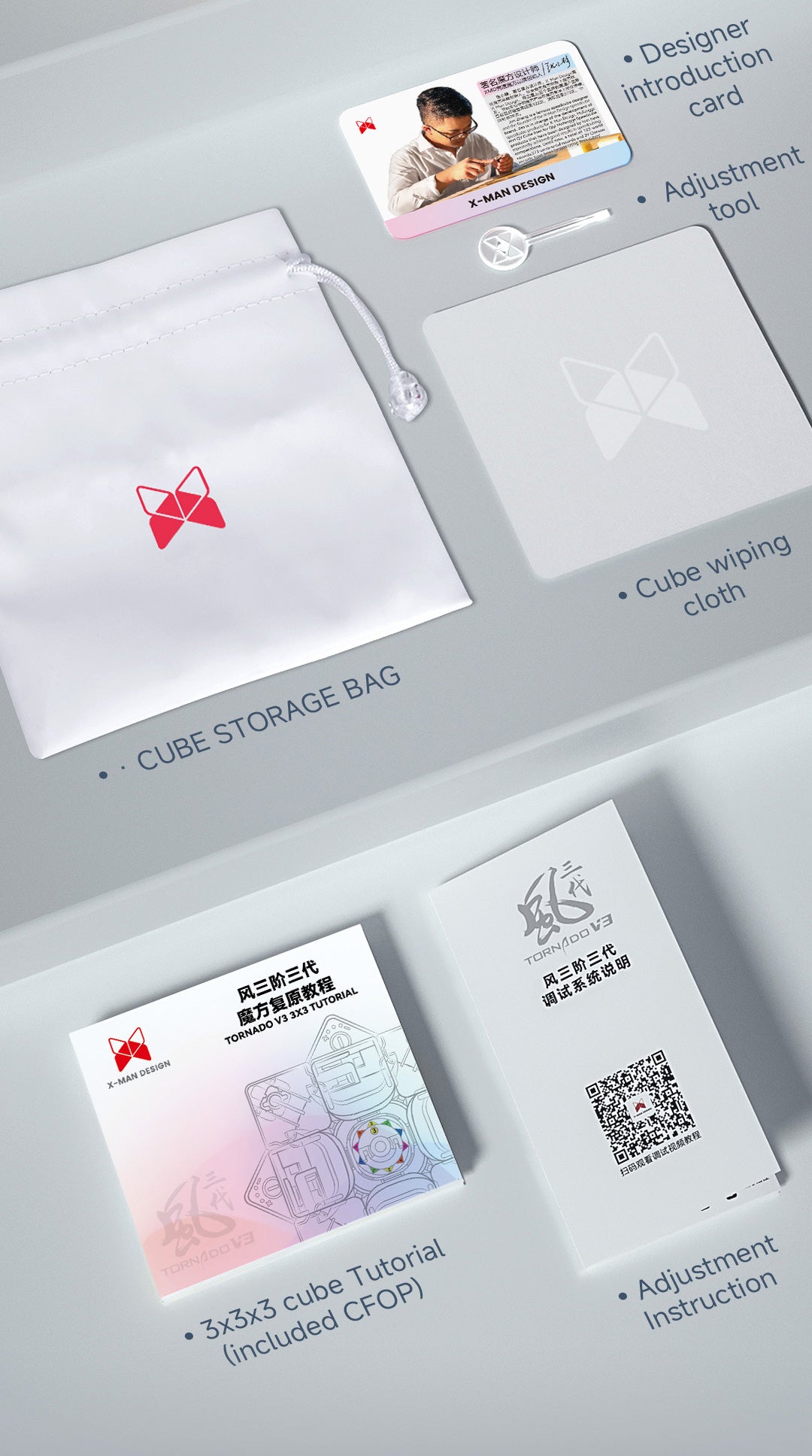 X-Man Tornado V3 M Pioneer 3x3 (Revived Limited Edition)