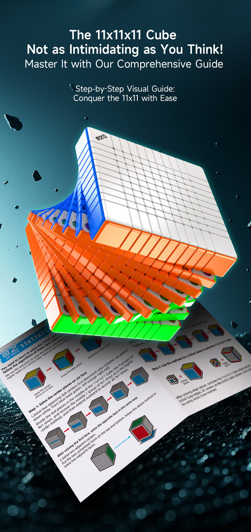 QiYi 11x11 (Magnetic + Ball-Core)
