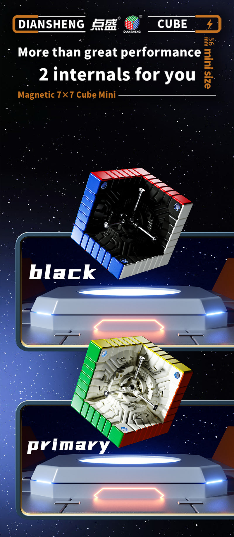 DianSheng SMC 7x7 (56mm + Core-Magnetic)