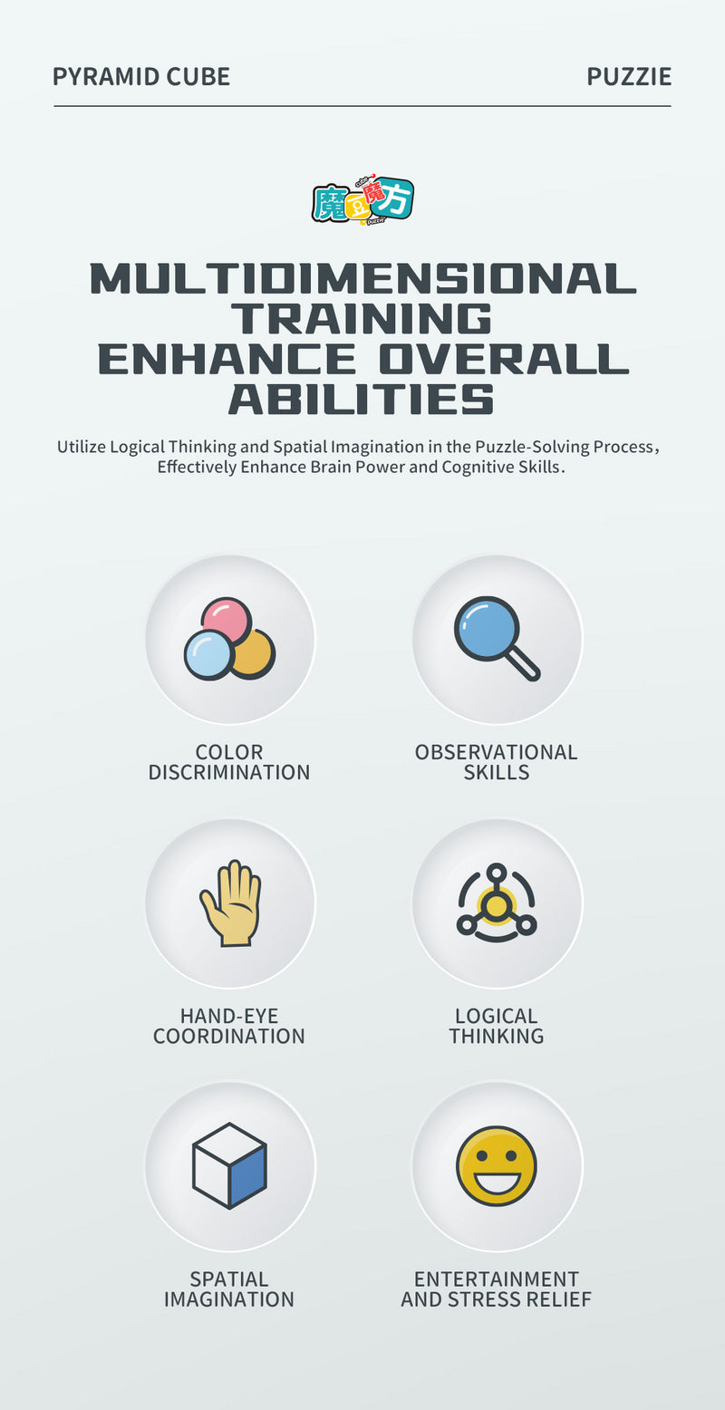 Puzzle Ball Magic Bean Pyramid