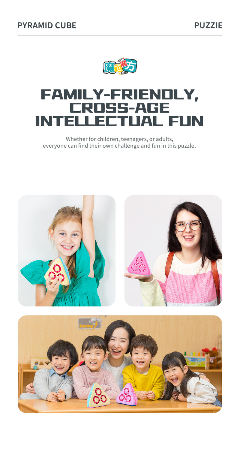 Puzzle Ball Magic Bean Pyramid