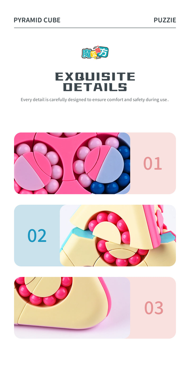 Puzzle Ball Magic Bean Pyramid
