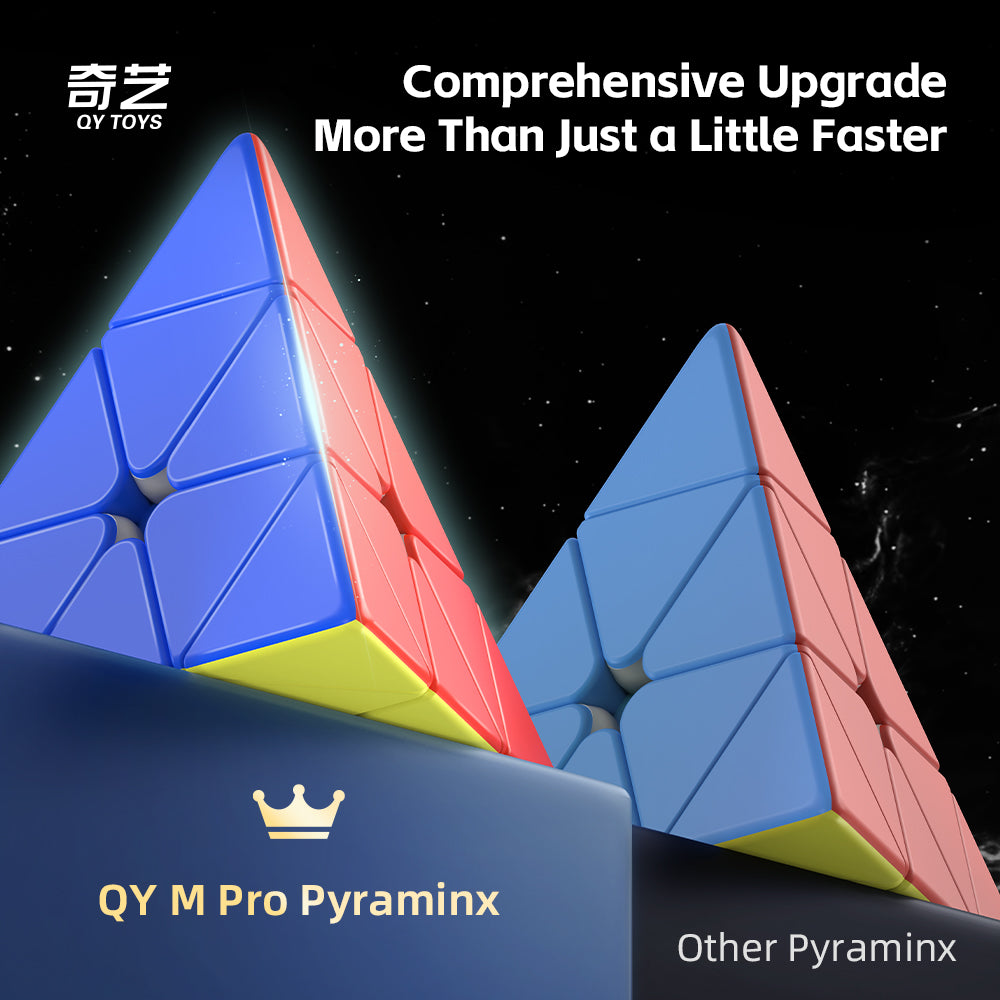 QiYi M Pro Pyraminx (Pioneer UV)