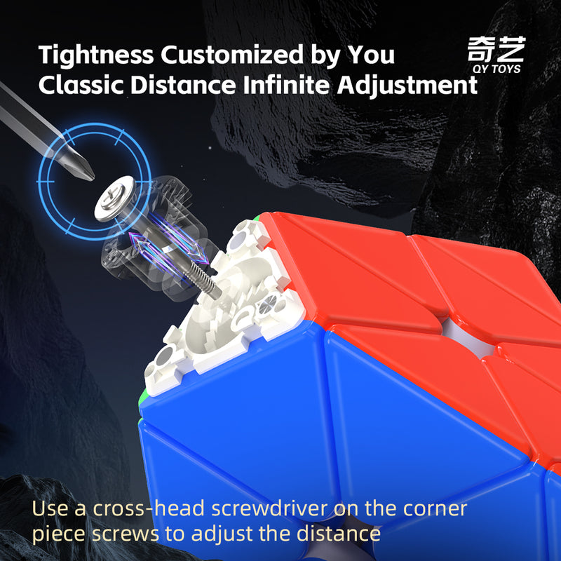 QiYi M Pro Pyraminx (Pioneer UV)