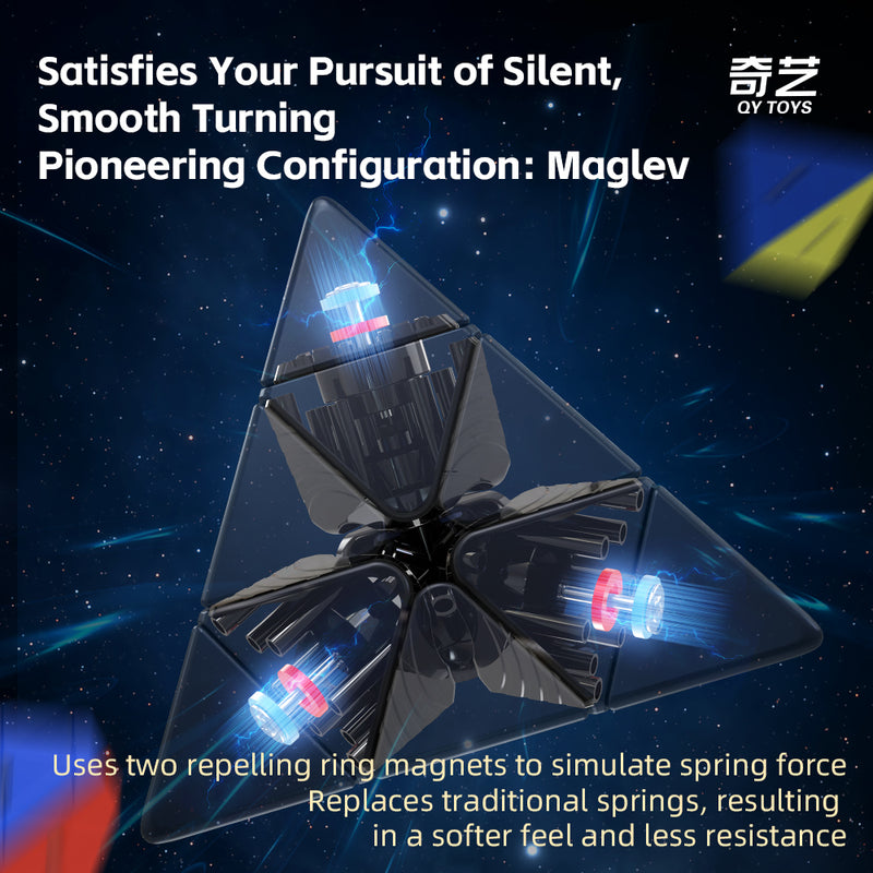 QiYi M Pro Pyraminx (Pioneer UV)