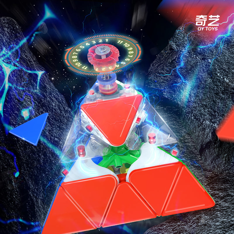 QiYi M Pro Pyraminx (Pioneer UV)