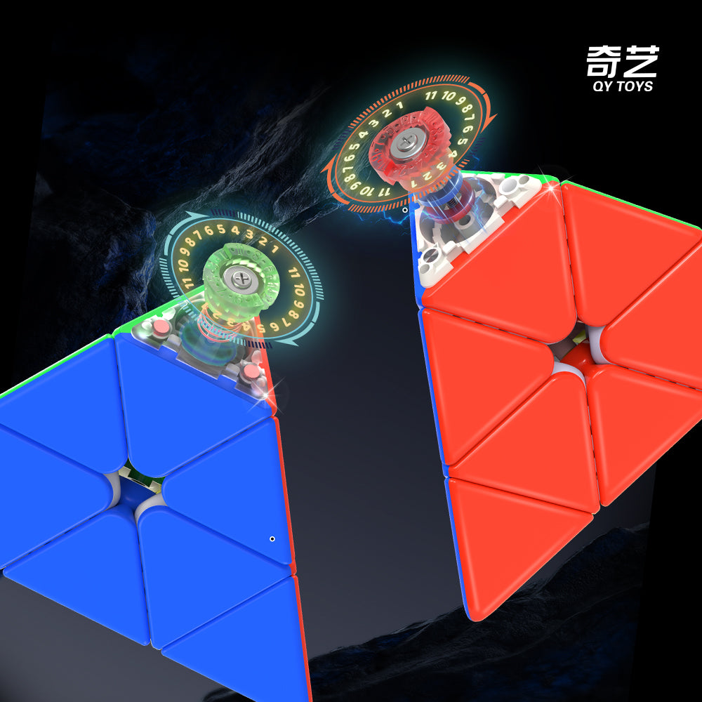 QiYi M Pro Pyraminx (Pioneer UV)