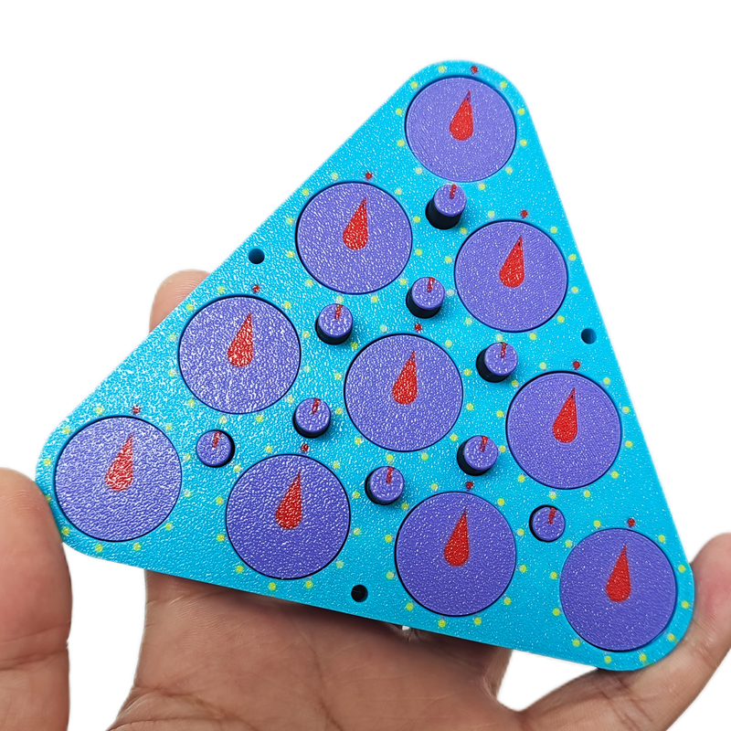 Cube4You Triangle-10 Clock