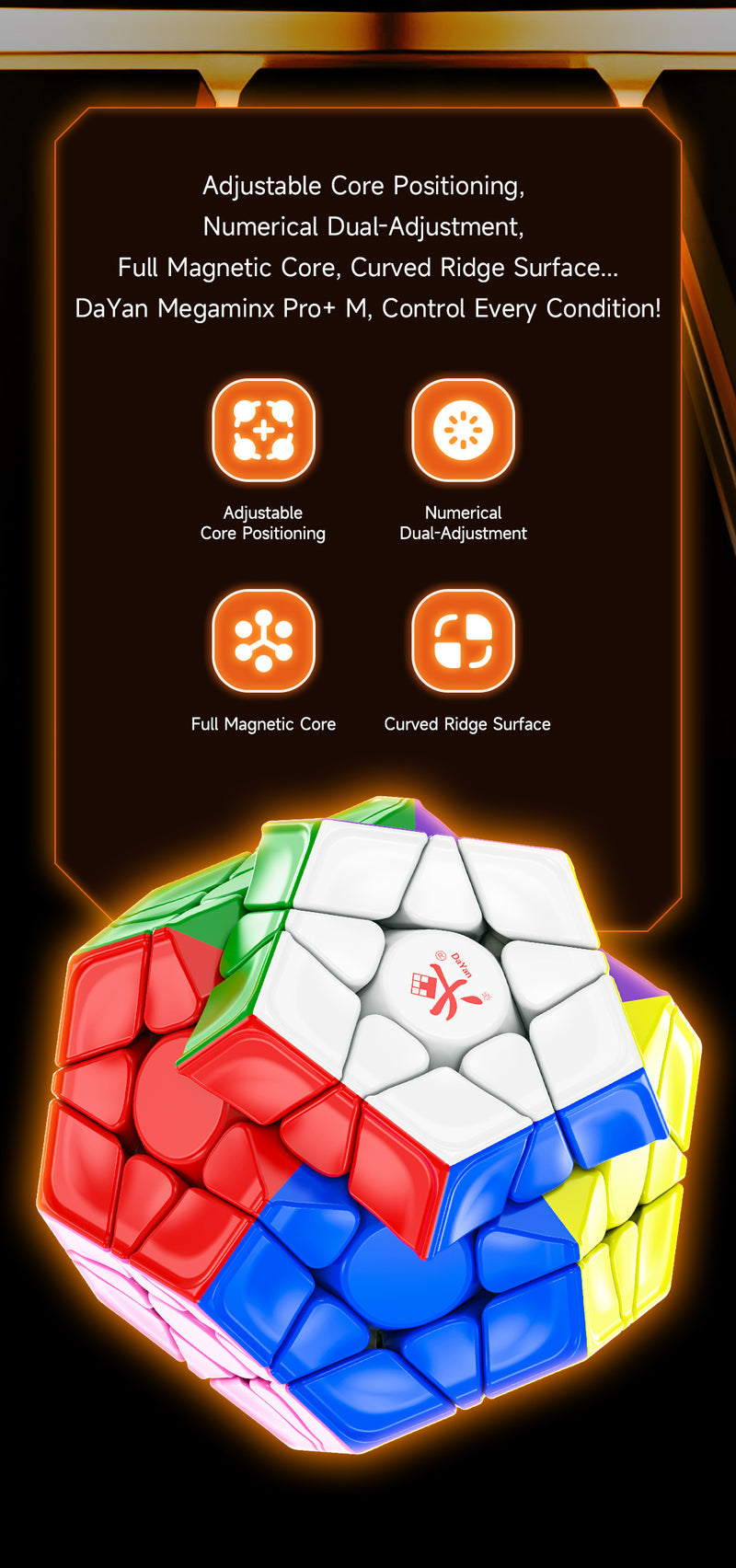 DaYan Megaminx Pro+ (MagLev)