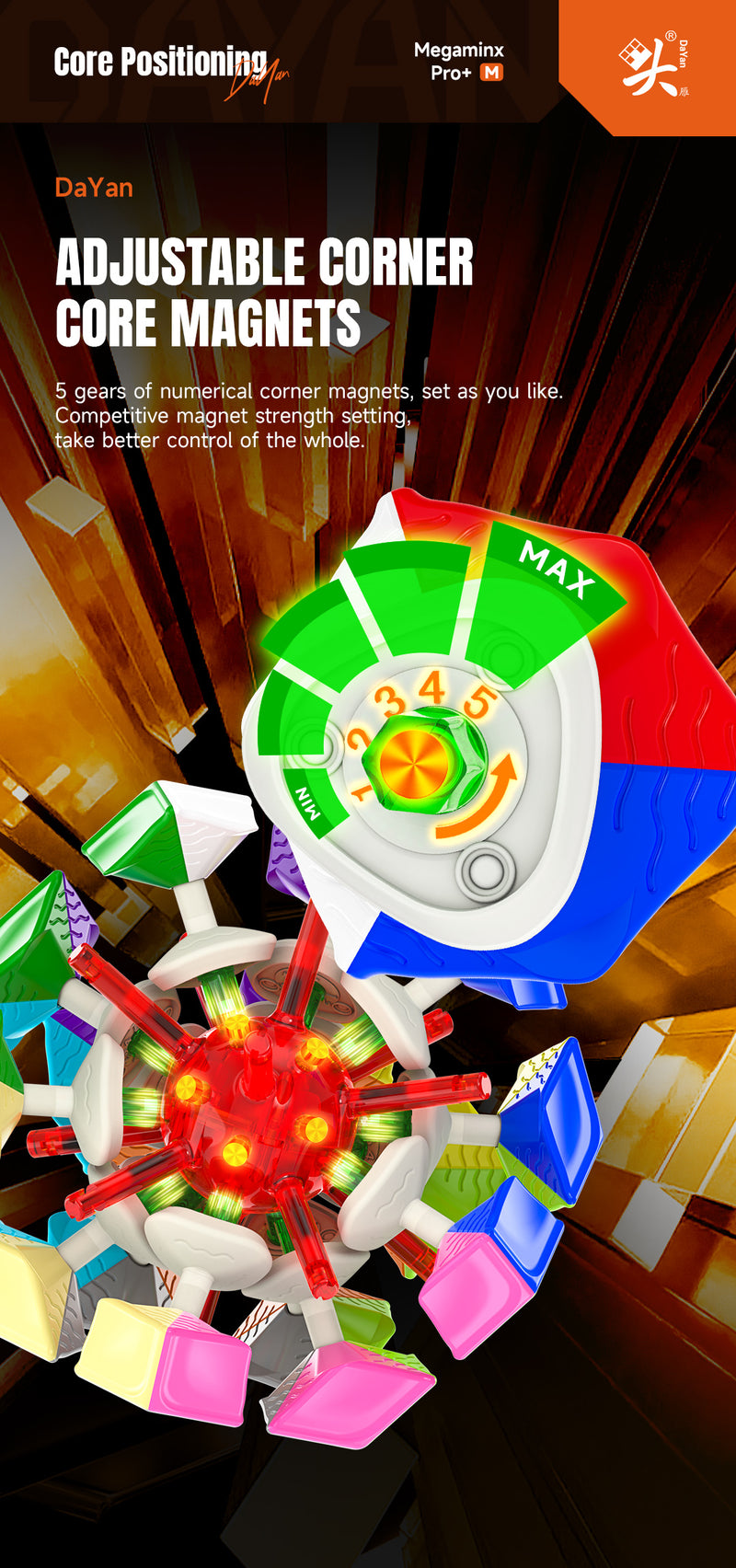 DaYan Megaminx Pro+ (MagLev)