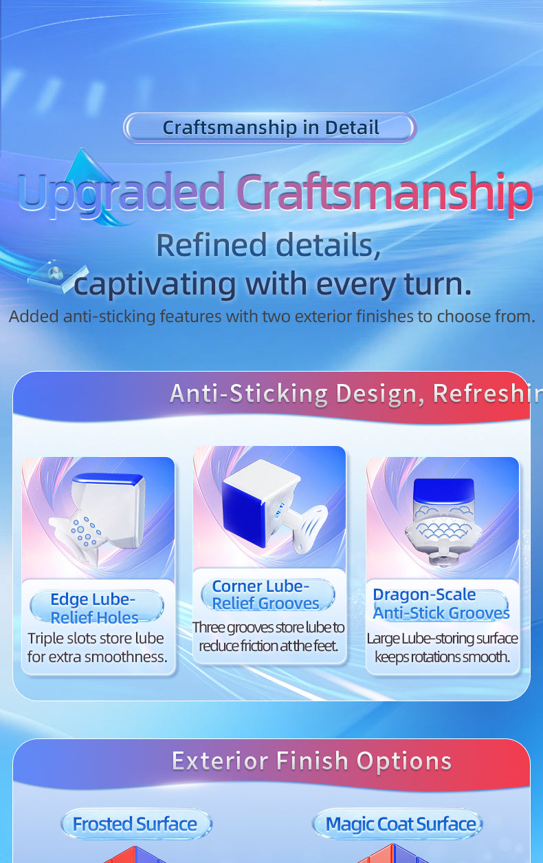 MoYu Super AoLong 3x3 (20-Magnet Ball-Core + MagLev + UV)